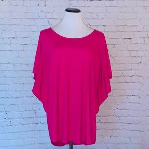 (Boutique} Gorgeous Pink Top Sz 2X